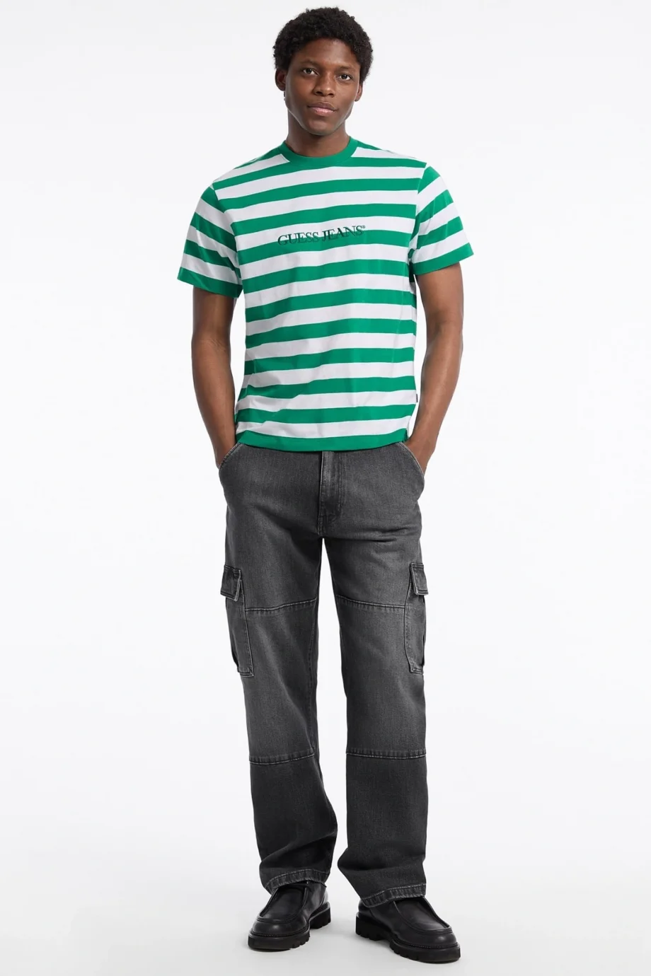 Guess Gj Ss Cn Reg Erkek Çok Renkli Regular Fit T-Shirt M4YI84K9XF1-S83K