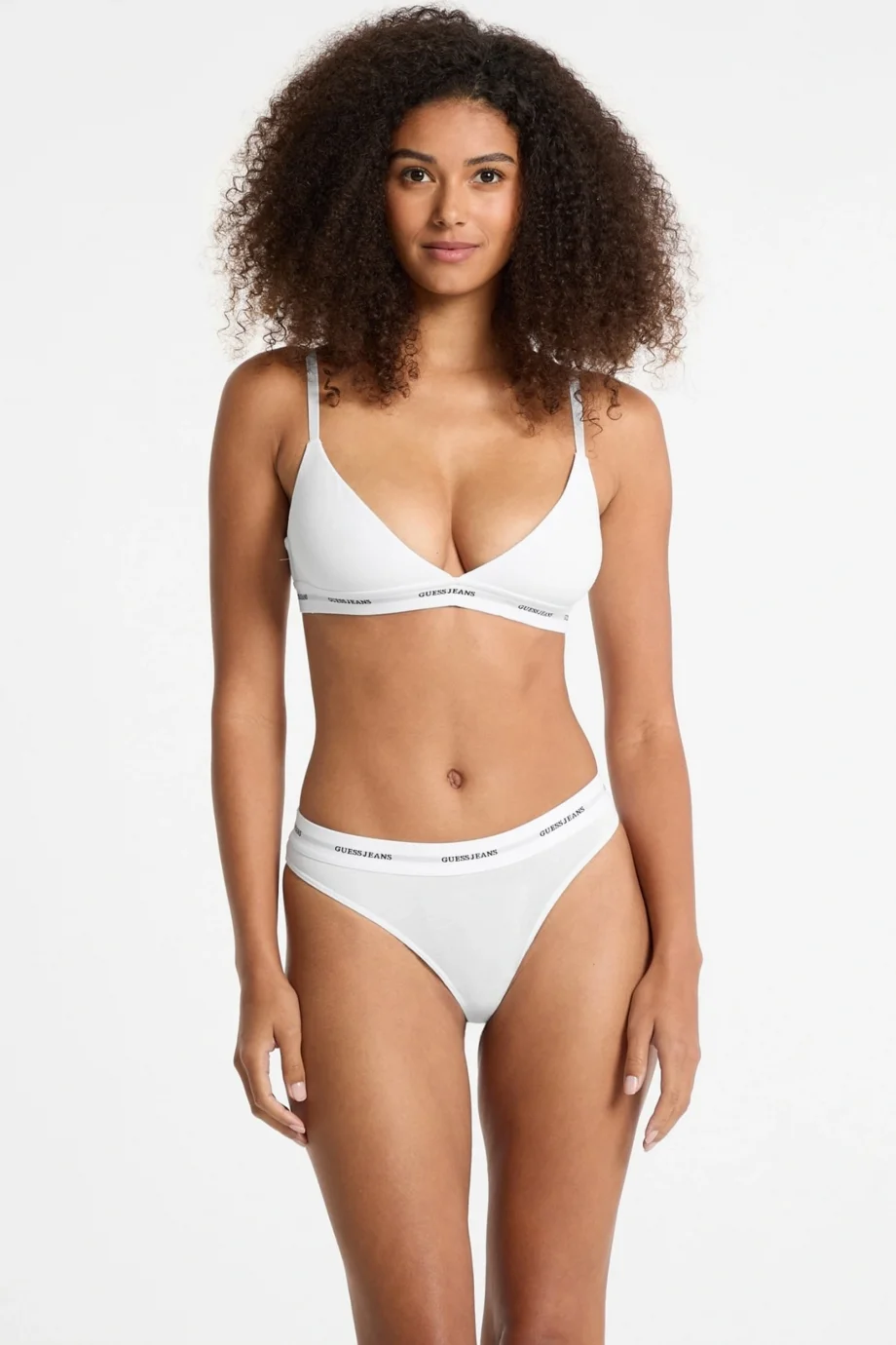 Guess Gj Thong Kadın Beyaz Modal Karışımlı Tanga Külot W4BZ29KBBU1-G011