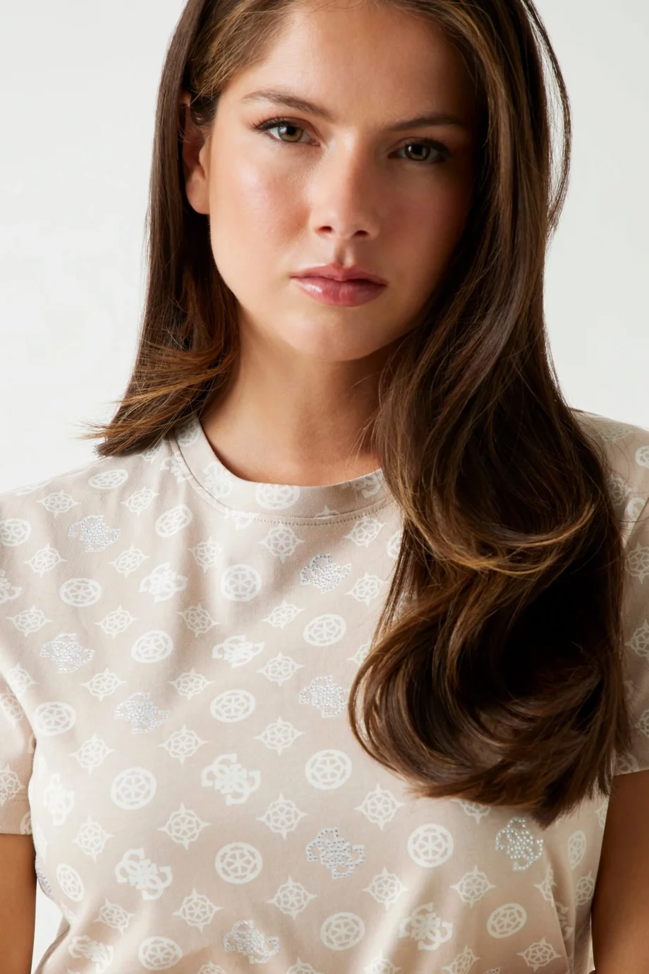 Guess Gloria Kadın Çok Renkli Aktif Regular Fit T-Shirt V5YI04I3Z14-P1MJ