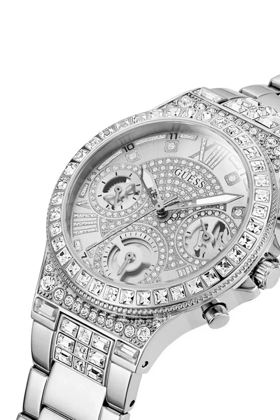 Guess Kadin Metalik Gri Kol Saati GUGW0320L1