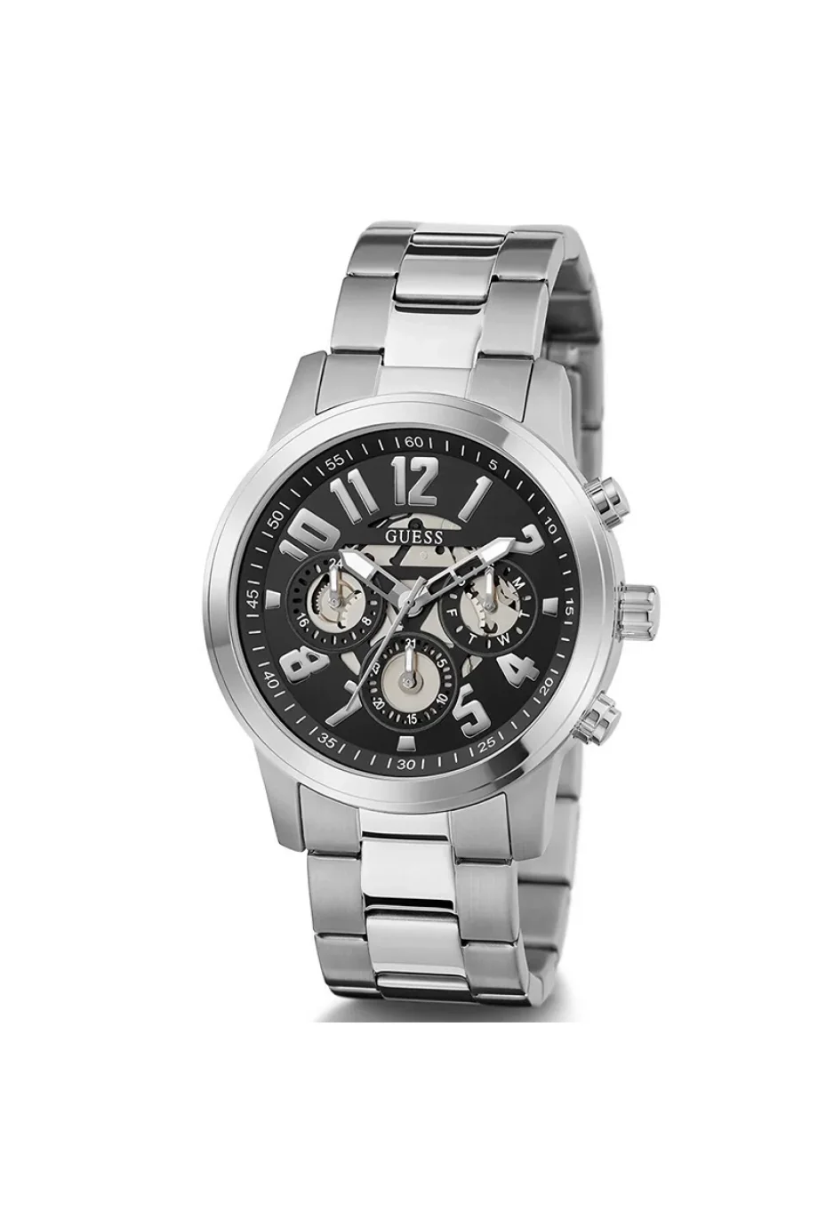 Guess Erkek Metalik Gri Kol Saati GUGW0627G1