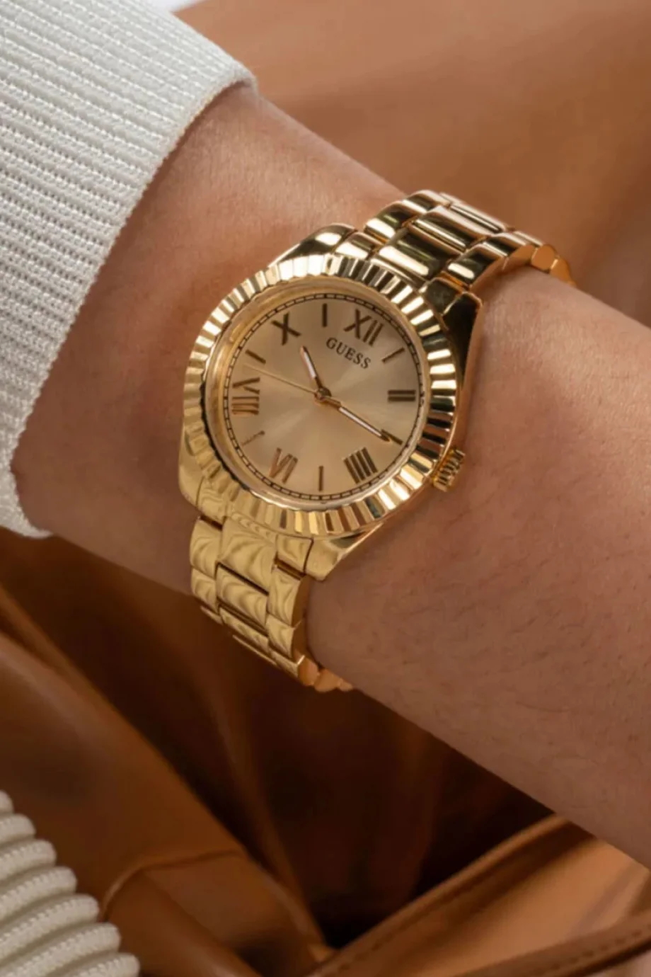 Guess Kadın Gold Kol Saati GUGW0687L2