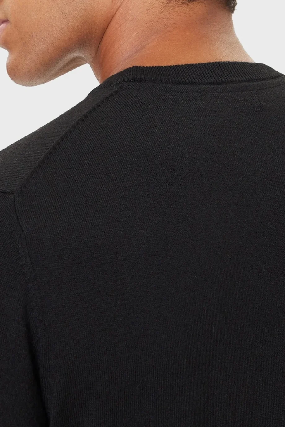 Guess Hammond Erkek Siyah Yün Karışımlı  Kazak M5YR00Z0122-JBLK