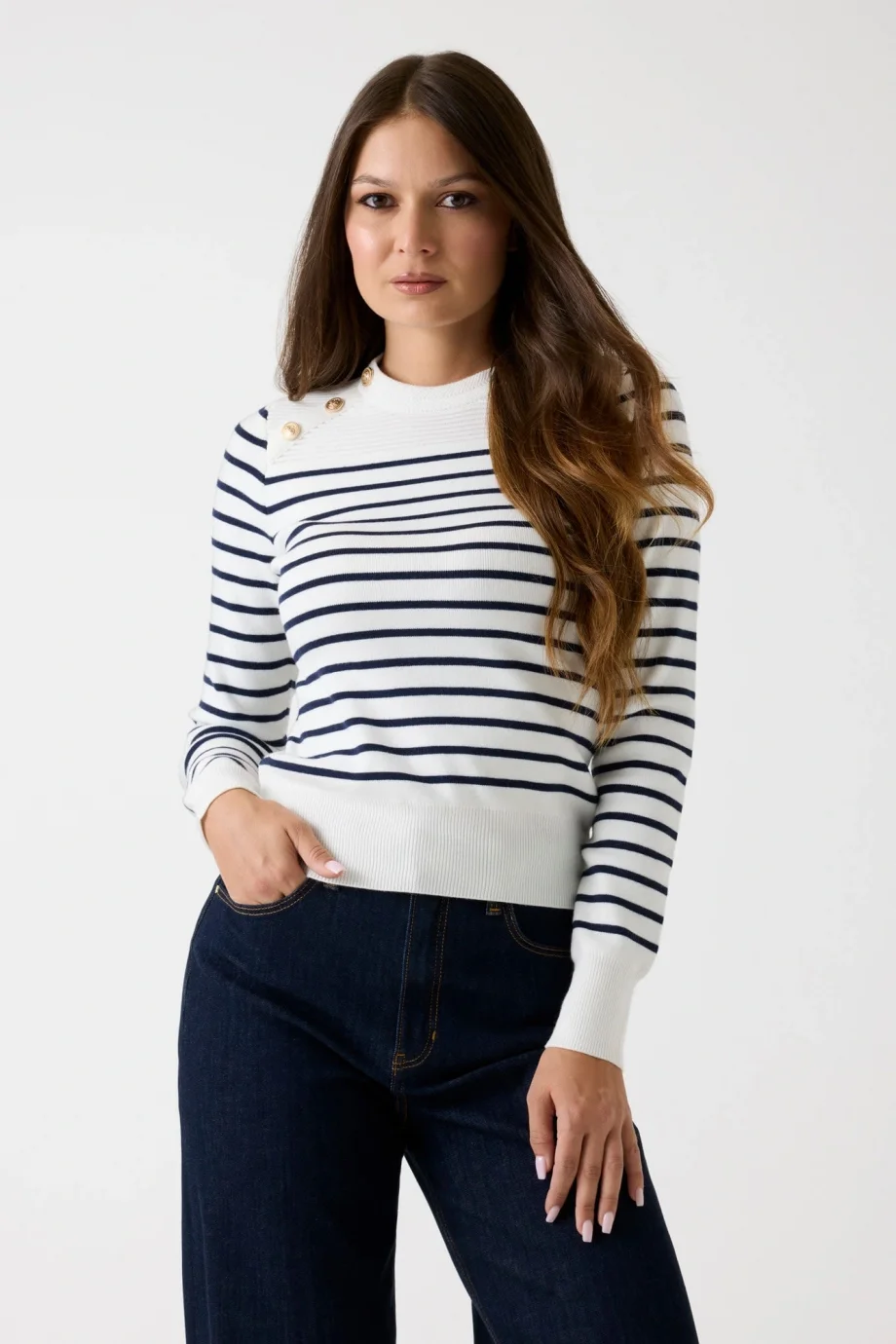 Guess Helen Kadın Çok Renkli Yün Karışımlı Triko W5BR36Z0422-S00J