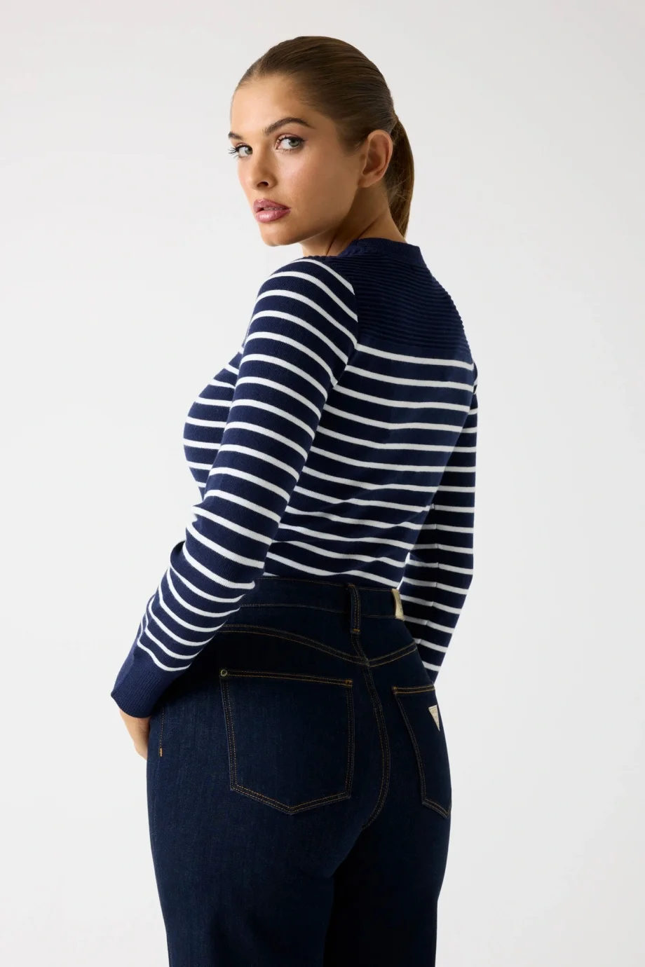 Guess Helen Kadın Çok Renkli Yün Karışımlı Triko W5BR36Z0422-S7Z6