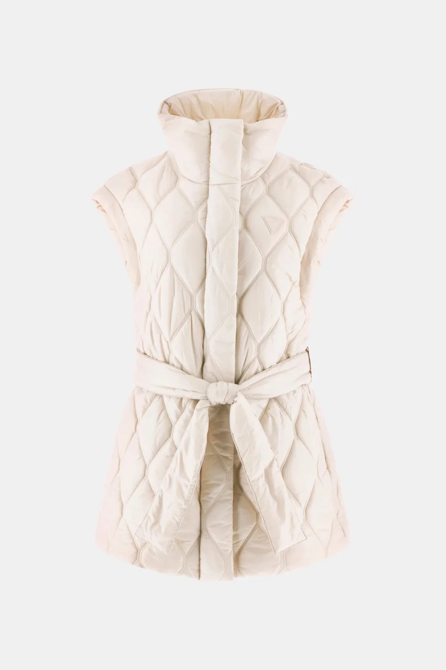 Guess Hilma Kolsuz Şişme Kadın Bej Yelek V6RN01WL832-G9L9