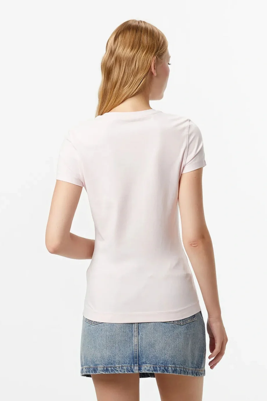 Guess Hot Kadın Pembe Slim Fit T-Shirt W5YI16J1314-A60W