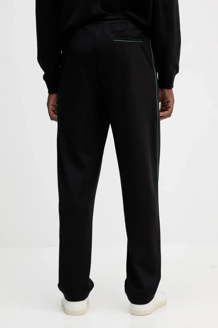 Guess Interlock Erkek Siyah Slim Fit Eşofman Altı M5YB18KCBR2-JBLK