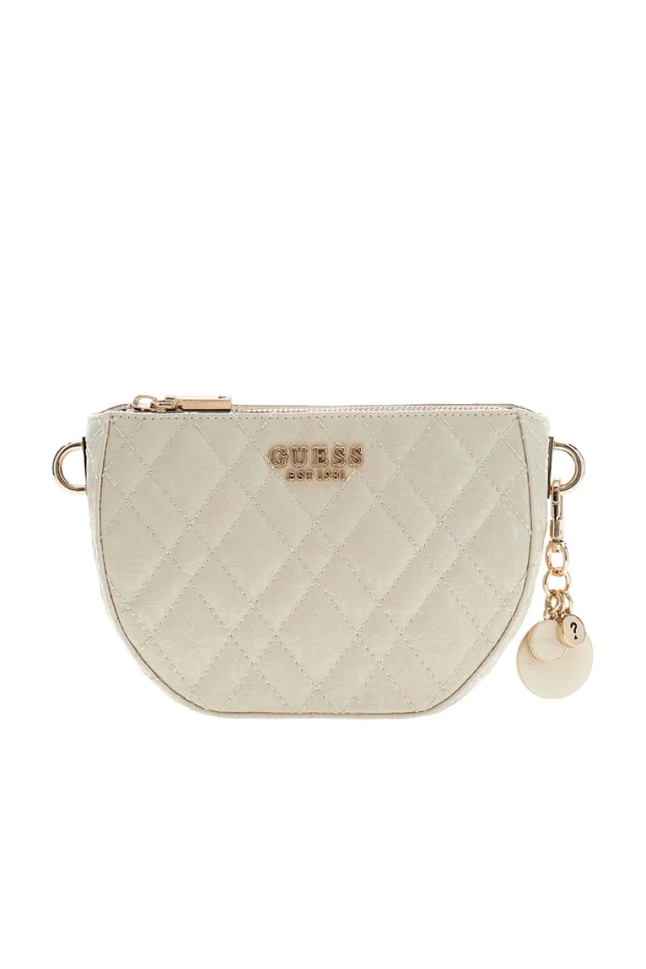 Guess Isemay Mini Çapraz Askılı Kadın Beyaz Çapraz Çanta HWGG9628720-OFF