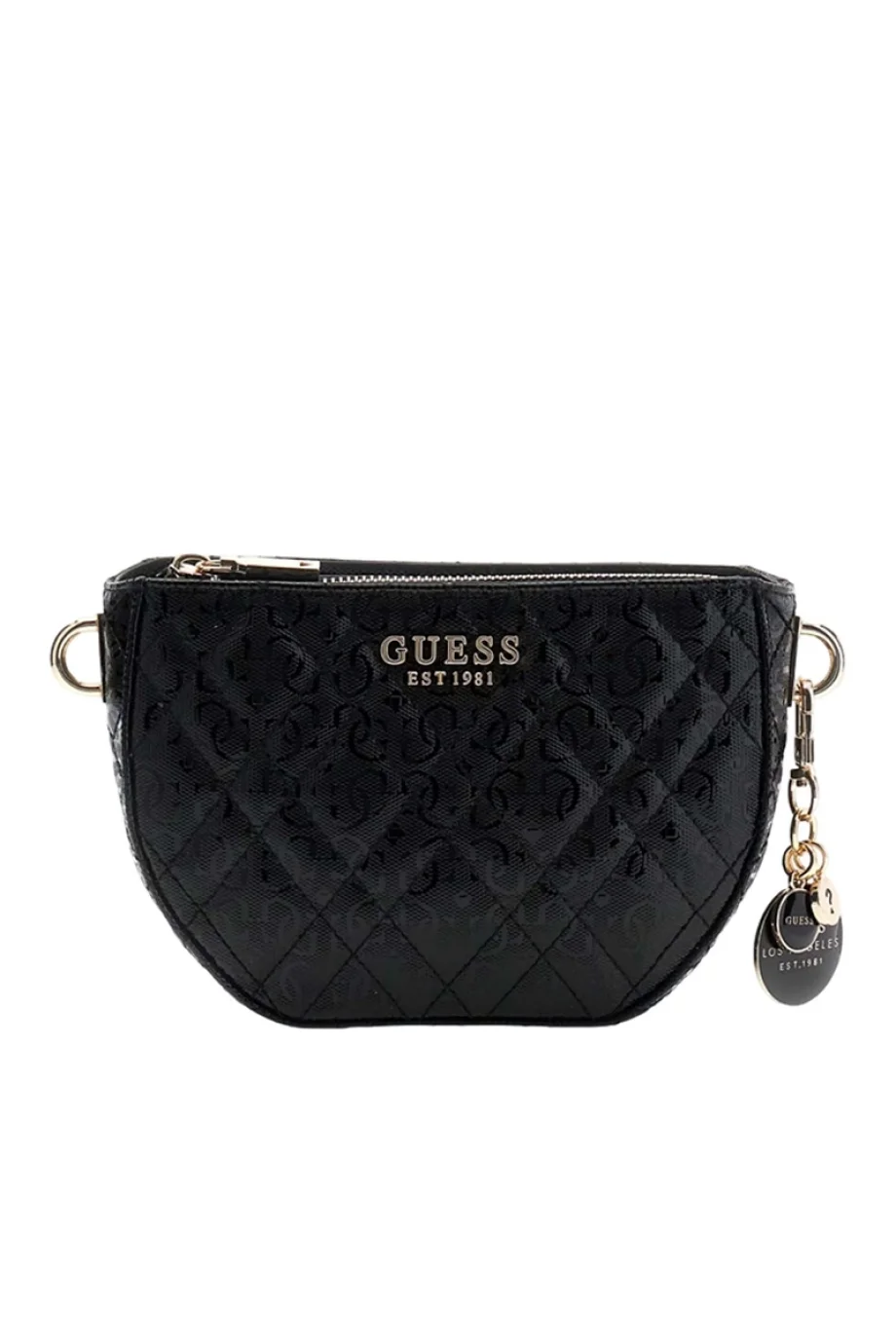 Guess Isemay Mini Çapraz Askılı Kadın Siyah Çapraz Çanta HWGG9628720-BLA