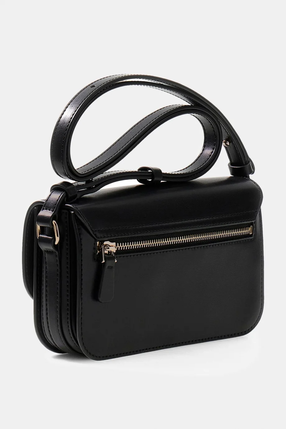 Guess Janie Dönüştürülebilir Kapaklı Kadın Siyah Çapraz Çanta HWVG9910210-BLA