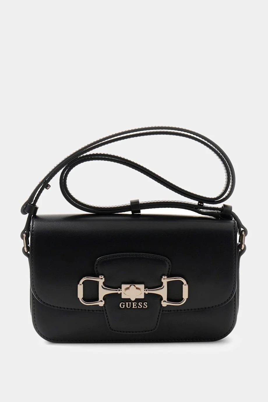 Guess Janie Dönüştürülebilir Kapaklı Kadın Siyah Çapraz Çanta HWVG9910210-BLA