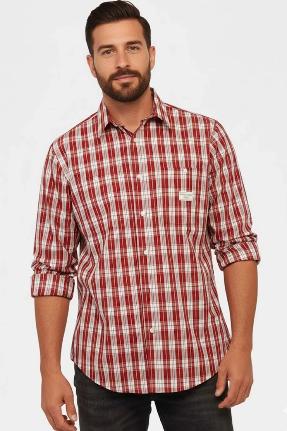 Guess Jeans Erkek Çok Renkli Regular Fit Gömlek M5YH37WH7Q1-L51C