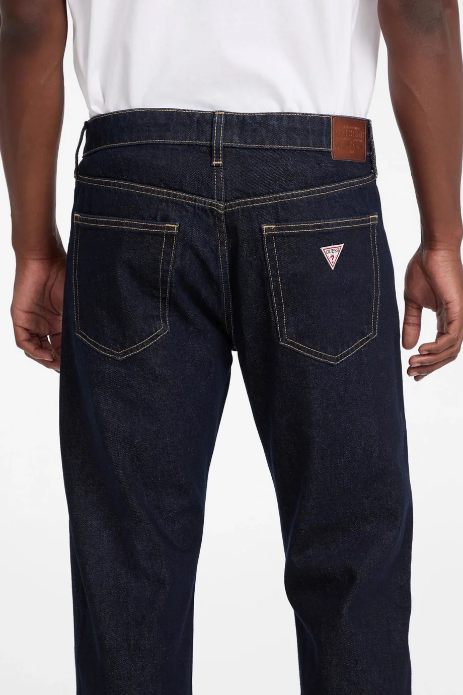 Guess Jeans Erkek Lacivert Regular Fit Jean M4BA80D5HS1-GJSE