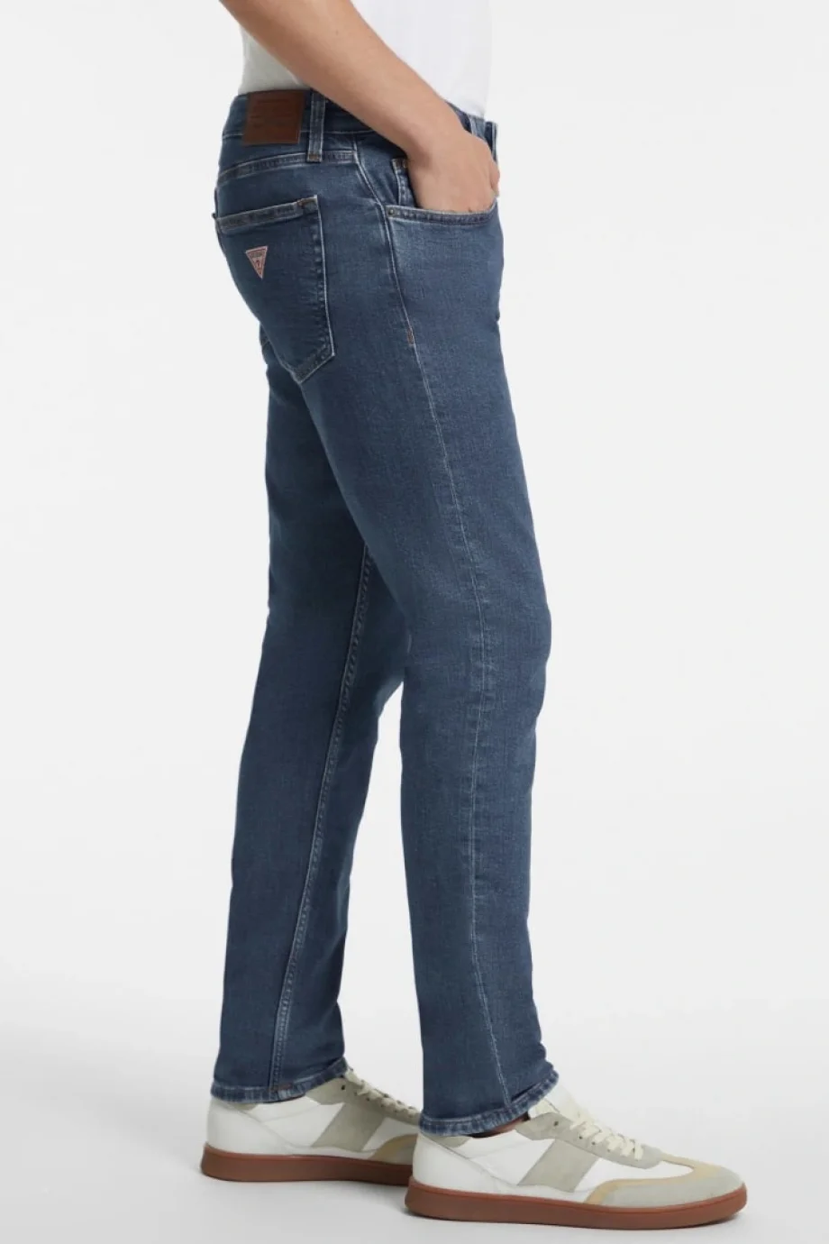 Guess Jeans Erkek Mavi Skinny Fit Jean M4YA0FD5DM2-VARM
