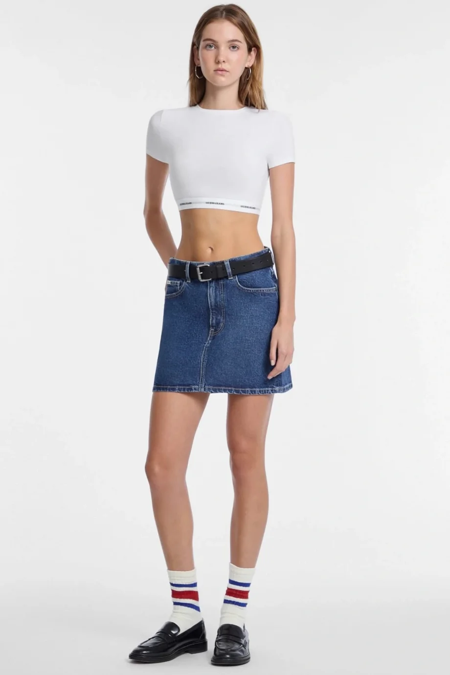 Guess Kadın Beyaz Modal Karışımlı Bralet W5YZ02KBBU1-G011