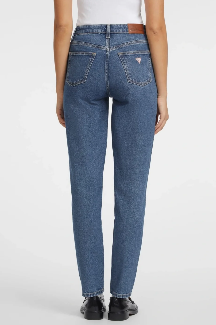 Guess Jeans Kadın Mavi Relaxed Fit Jean W4YA0DD5CC3-M3DW