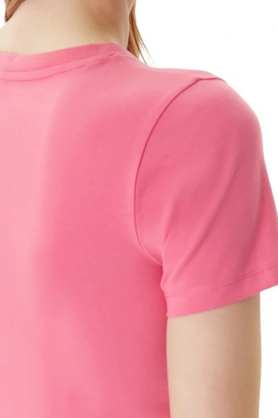 Guess Jeans Kadın Pembe Slim Fit T-Shirt W4YI04J1314-A619