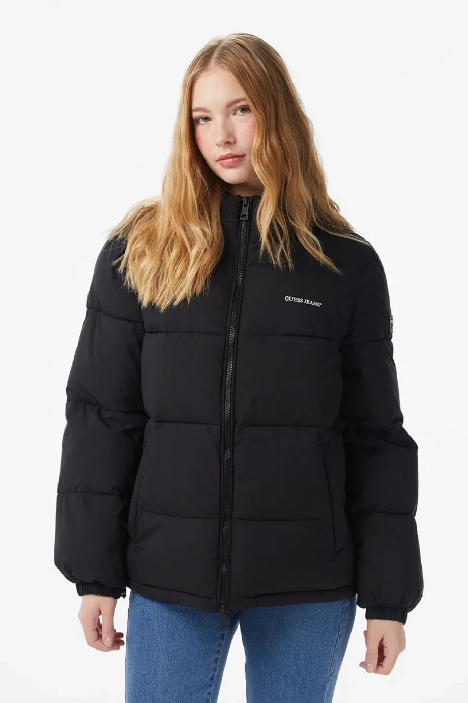 Guess Jeans Kadın Siyah Mont W4BL21WGII2-JBLK