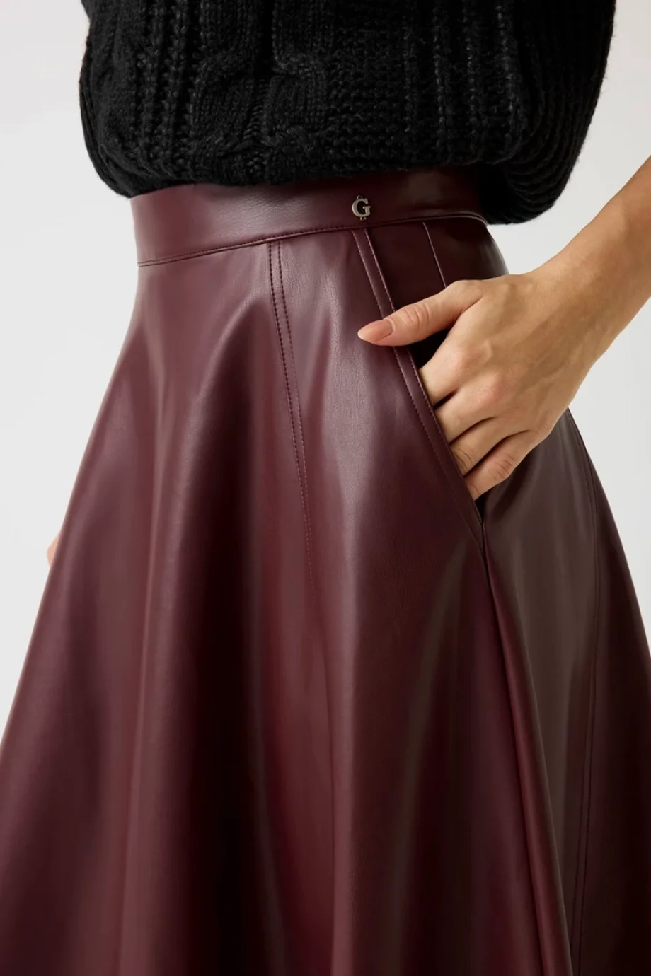 Guess Jene Kadın Kahverengi Etek W5BD71K8S30-G1G5