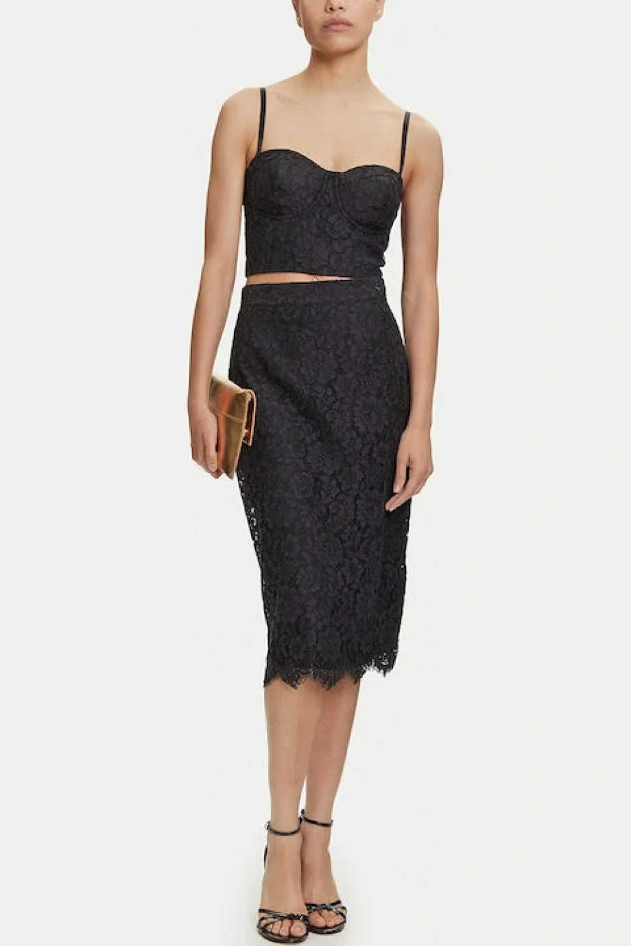 Guess Josiane Kadın Siyah Bluz W5YH42WHD00-JBLK