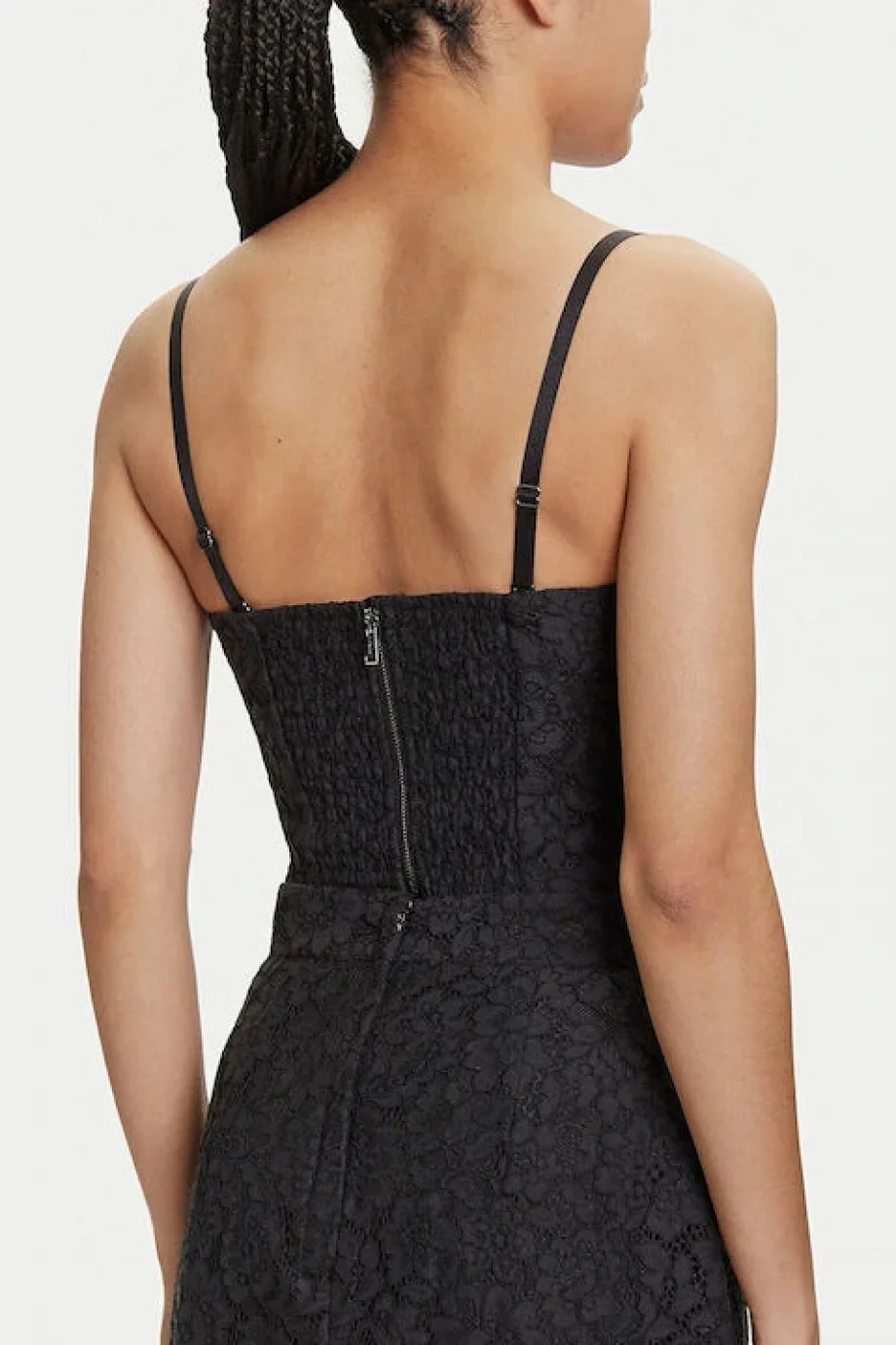 Guess Josiane Kadın Siyah Bluz W5YH42WHD00-JBLK