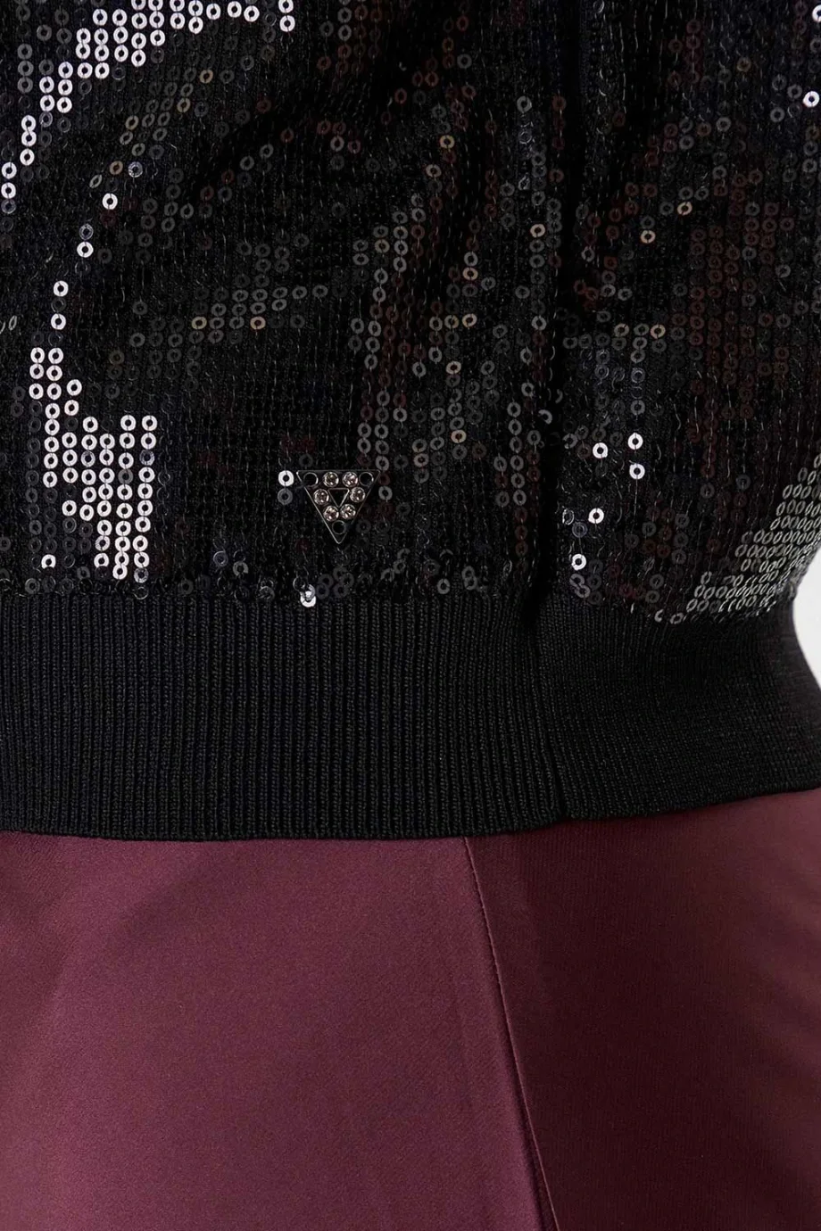 Guess Juniper Kadın Siyah Triko W5YR21Z3E70-JBLK