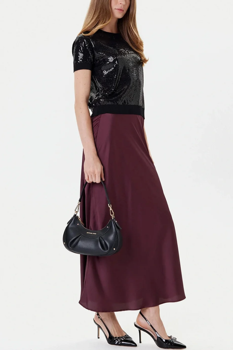 Guess Juniper Kadın Siyah Triko W5YR21Z3E70-JBLK