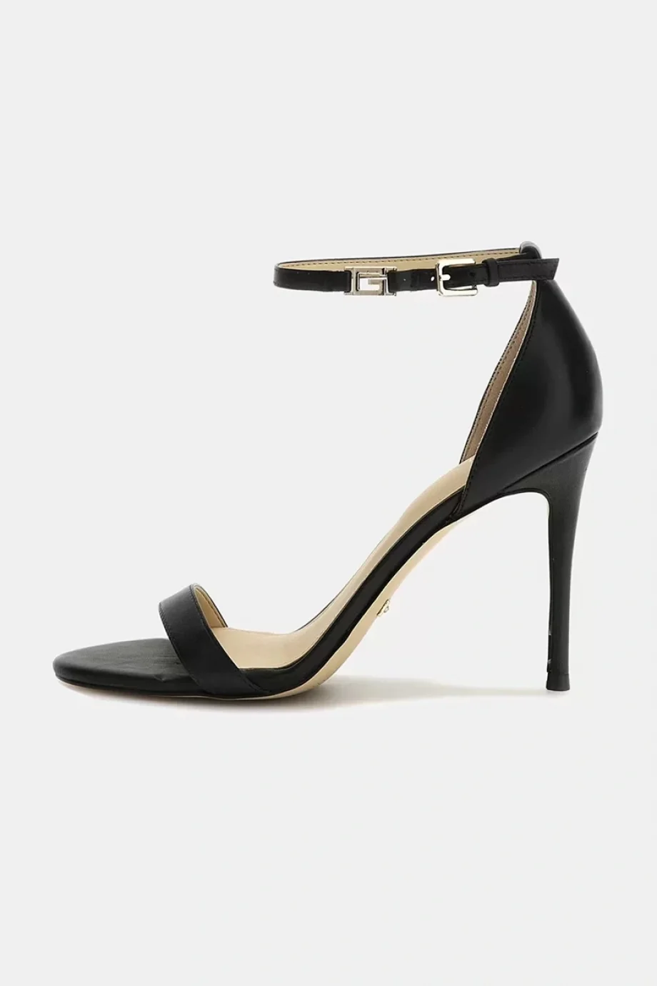 Guess Kabail3 Kadın Siyah Deri Sandalet FL8KILLEA03-BLACK