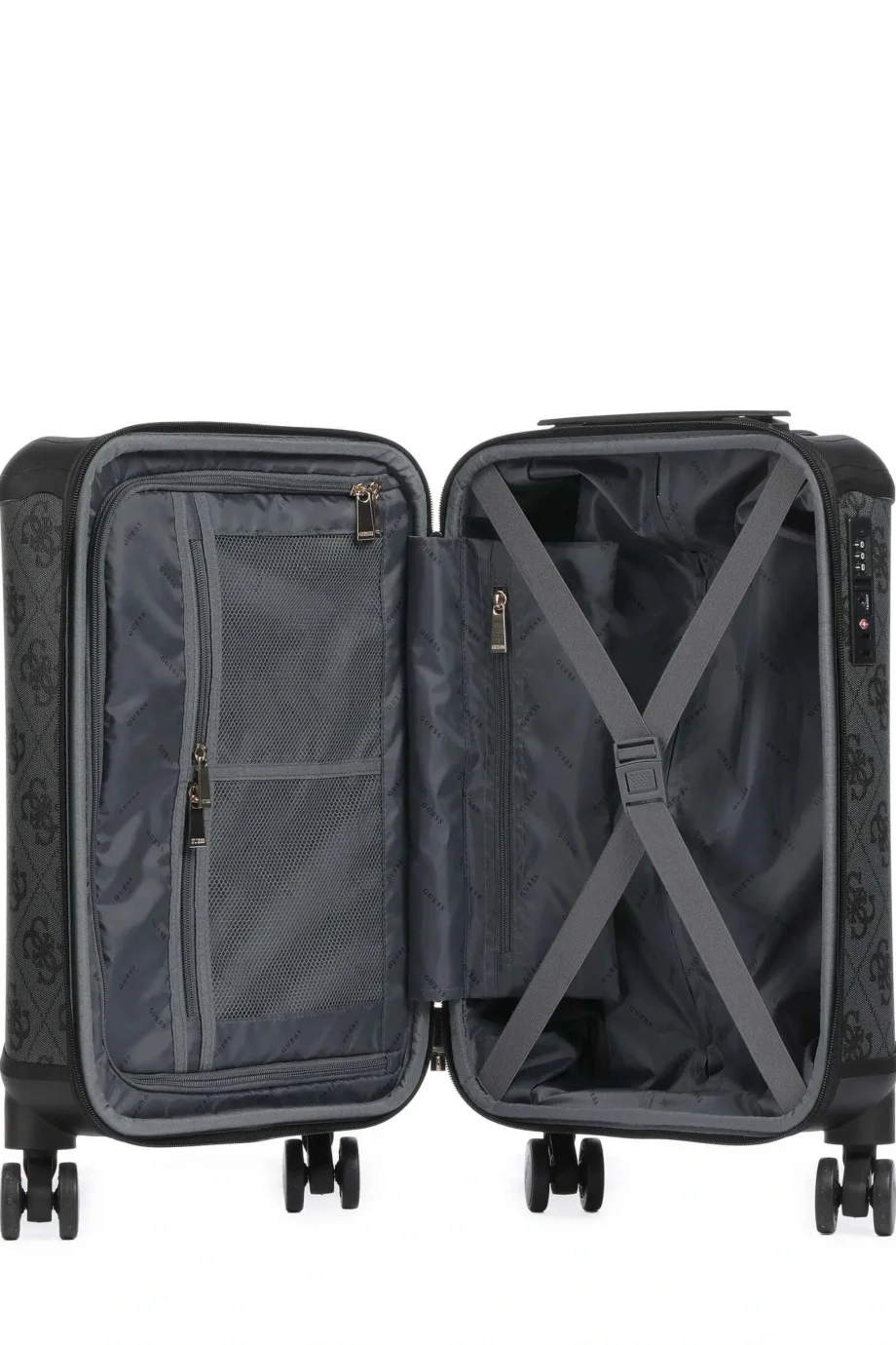 Guess Berta Kadın Antrasit Kabin Boy Valiz TWOB8688983-CLO