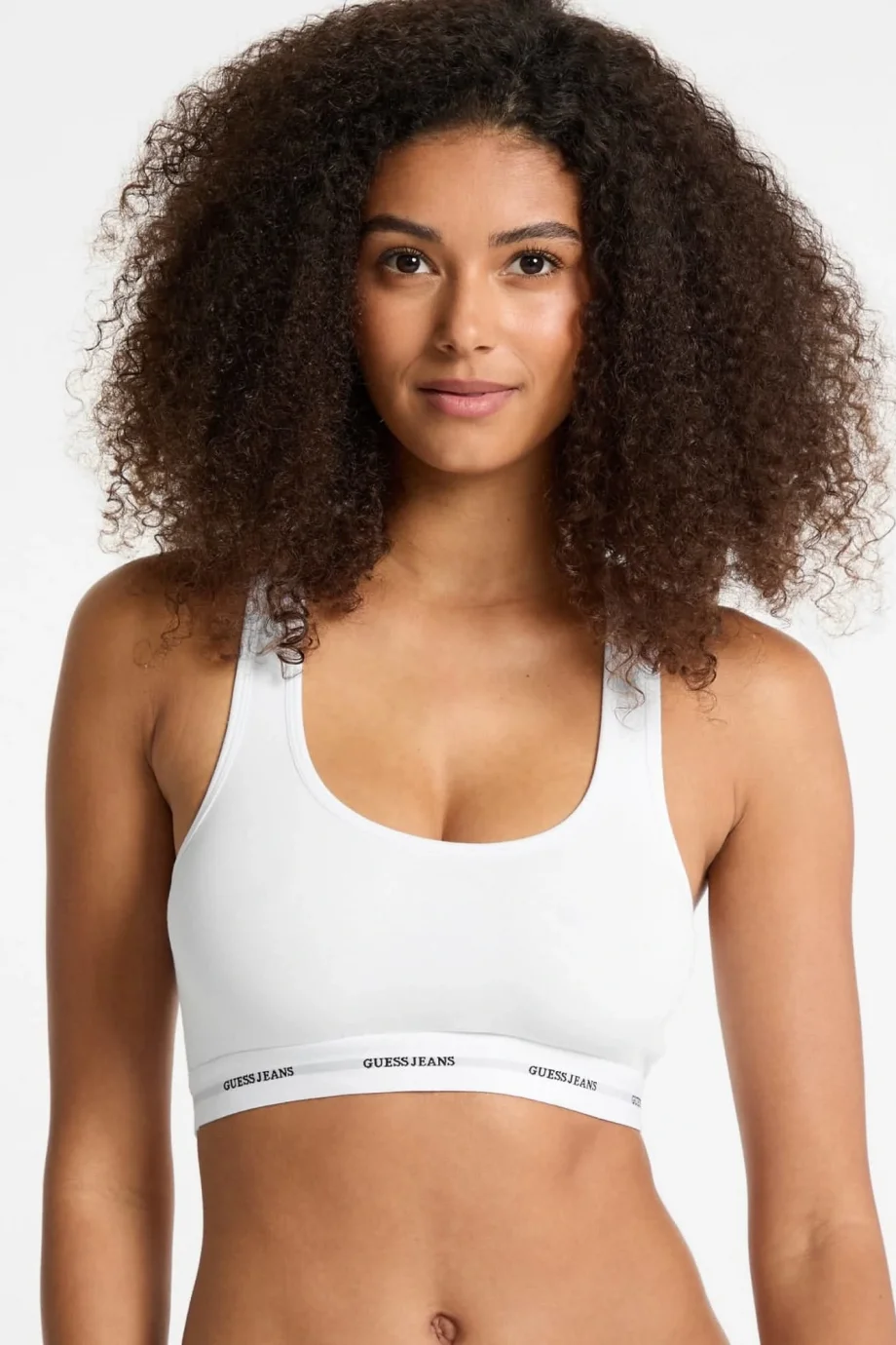 Guess Jeans Gj Bralette Kadın Beyaz Modal Karışımlı Bralet W4BZ31KBBU1-G011