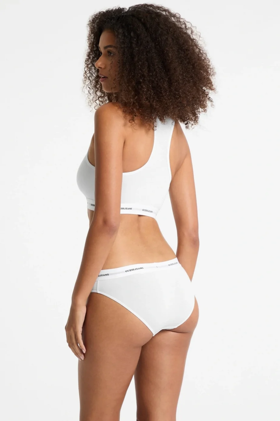 Guess Jeans Gj Bralette Kadın Beyaz Modal Karışımlı Bralet W4BZ31KBBU1-G011