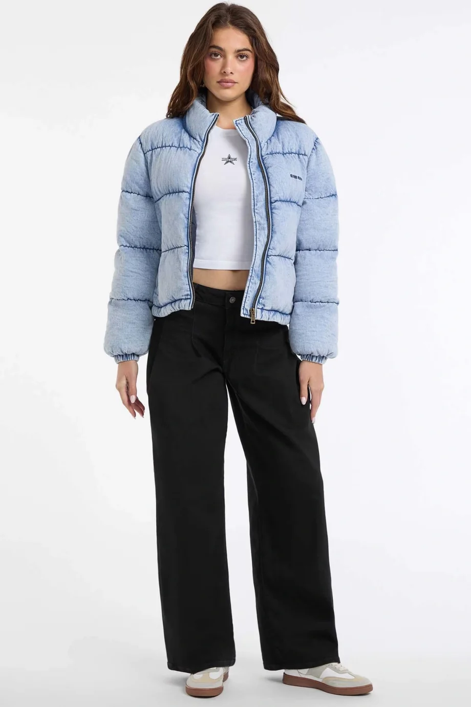 Guess Kadın Çok Renkli Denim Mont W5BL85D6181-MWCH