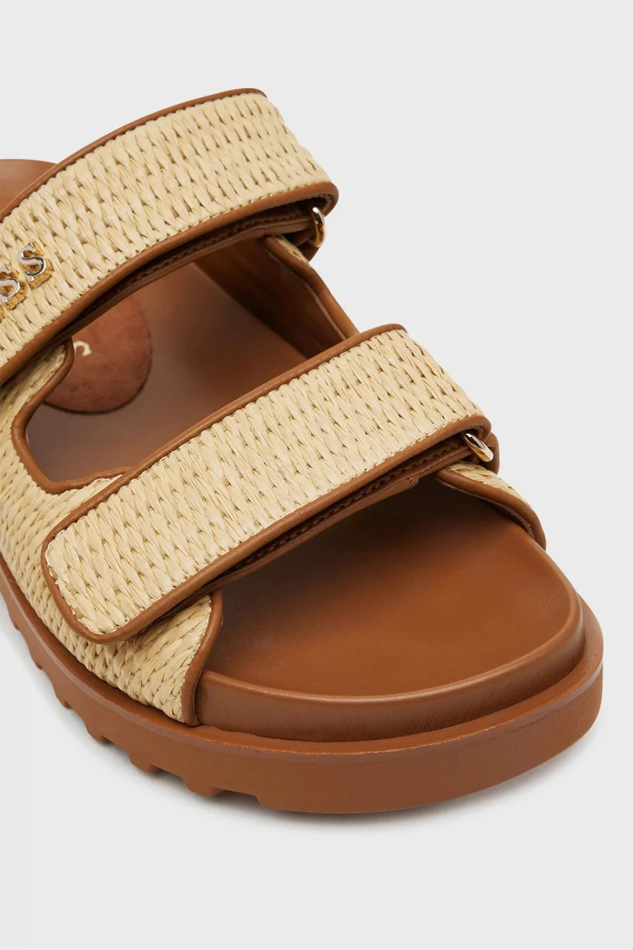 Guess FADELIZE Kadın Kahverengi Terlik FLJFDEFAP19-TAN