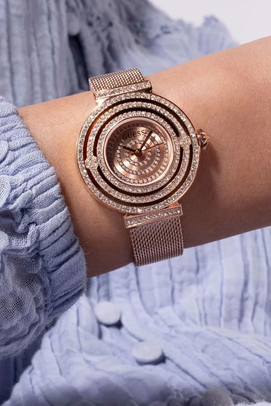 Guess Kadın Rose Gold Kol Saati GUGW0550L3