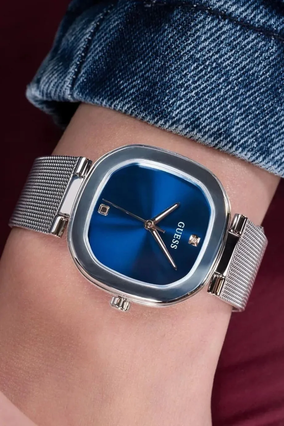 Guess Kadin Metalik Gri Kol Saati GUGW0768L1