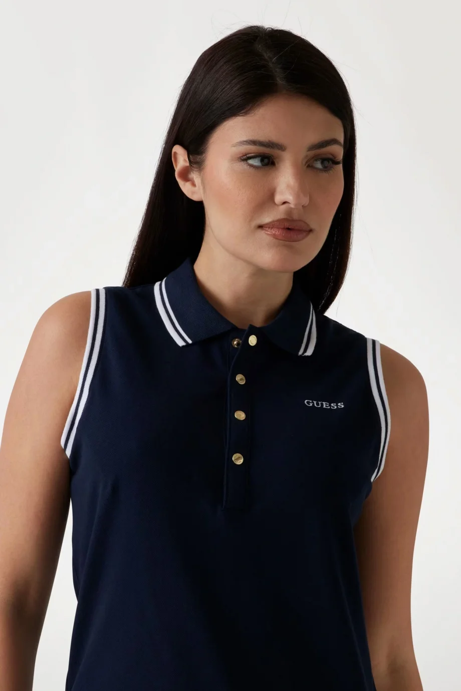 Guess Amaryllis Kadın Lacivert Aktif Elbise V5GK04KCOK1-A71W