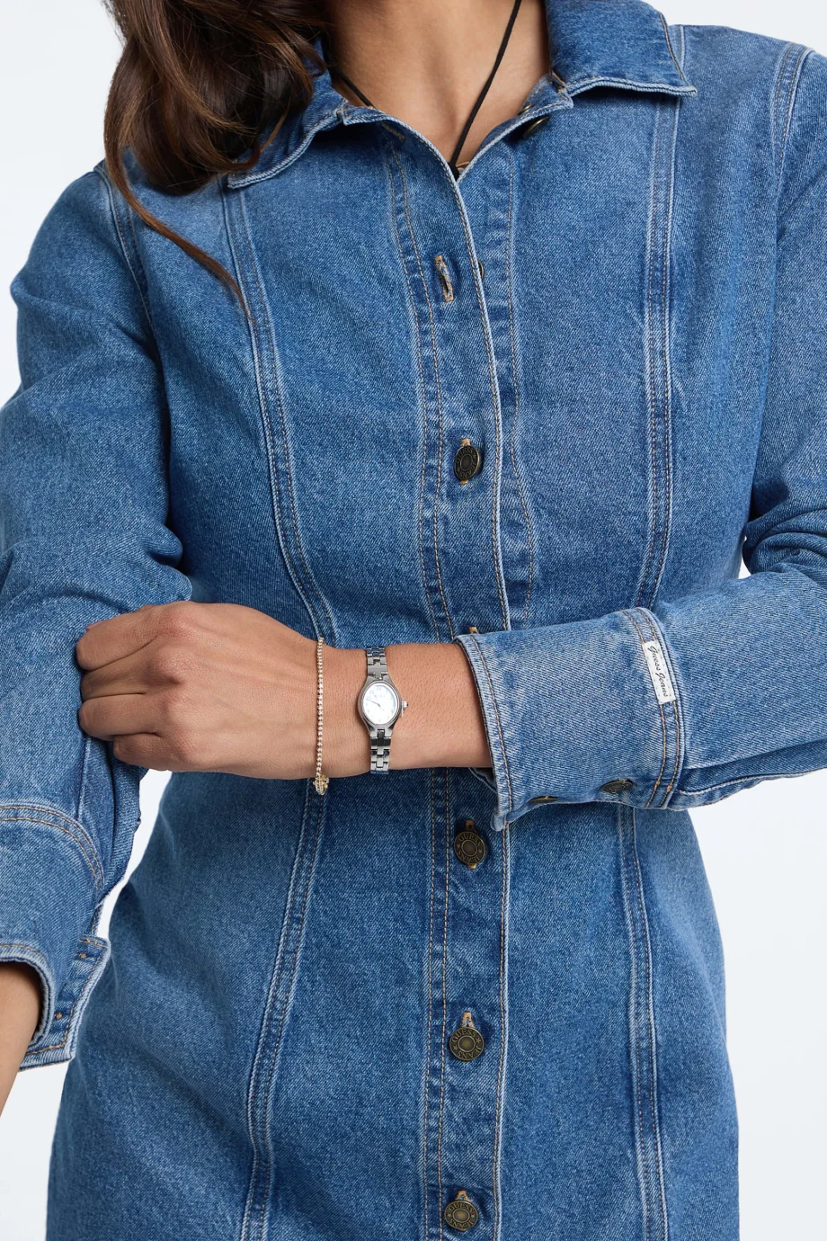 Guess Kadın Mavi Elbise W5BK48D5M48-GJLV