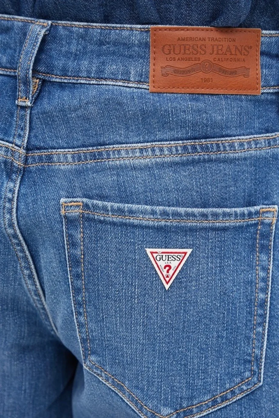 Guess Kadın Mavi Loose Fit Jean W5BA2TD0021-GJGM