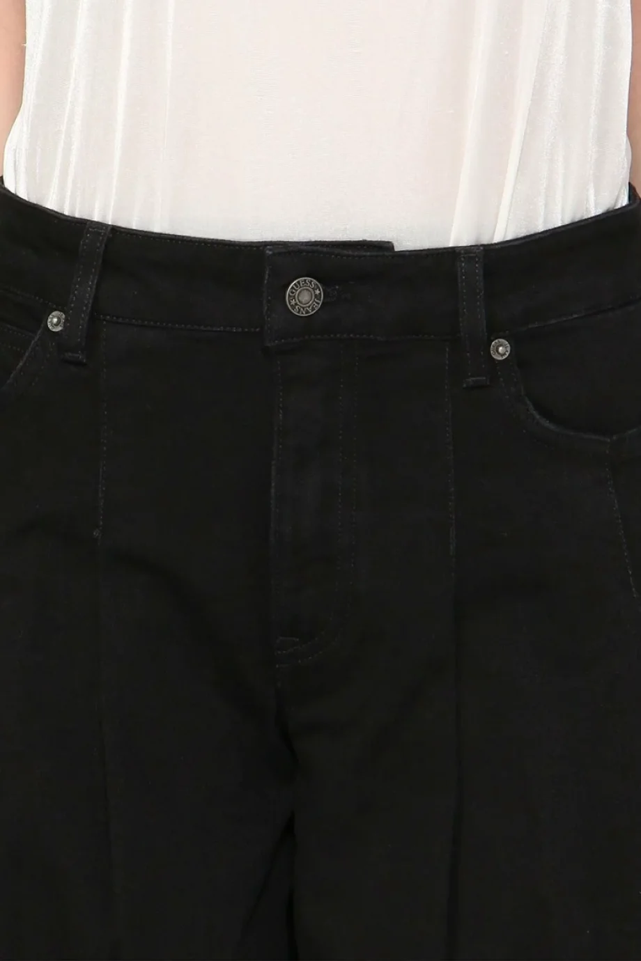 Guess Kadın Siyah Loose Fit Jean W5BA2UD0141-BL4O