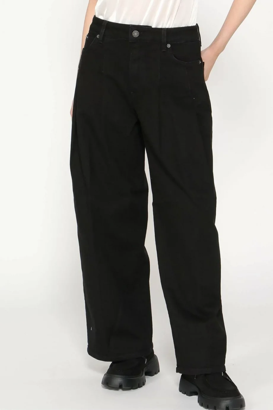 Guess Kadın Siyah Loose Fit Jean W5BA2UD0141-BL4O