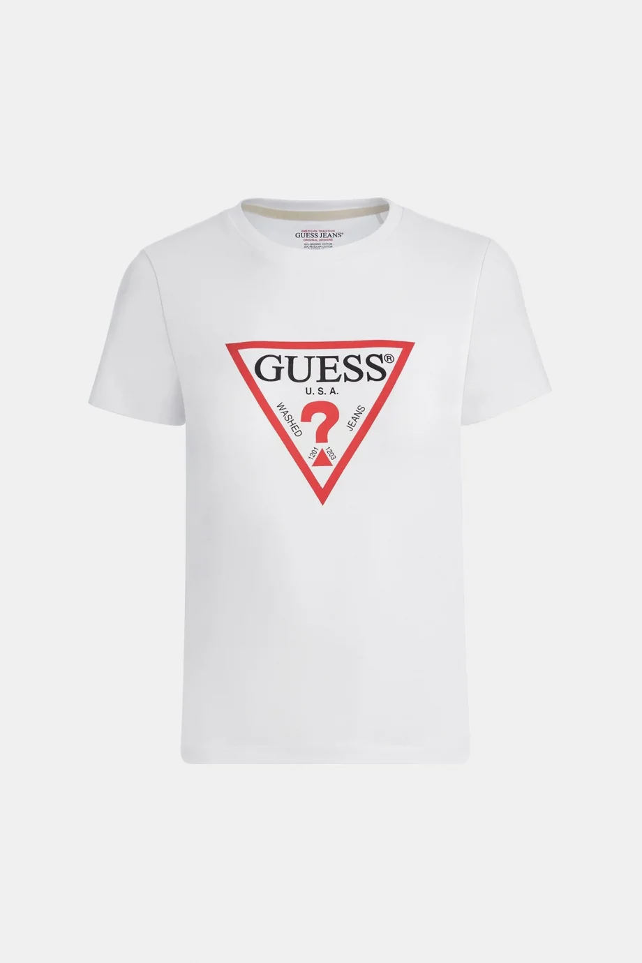 Guess Jeans Kadın Beyaz Slim Fit T-Shirt W4YI04J1314-G011