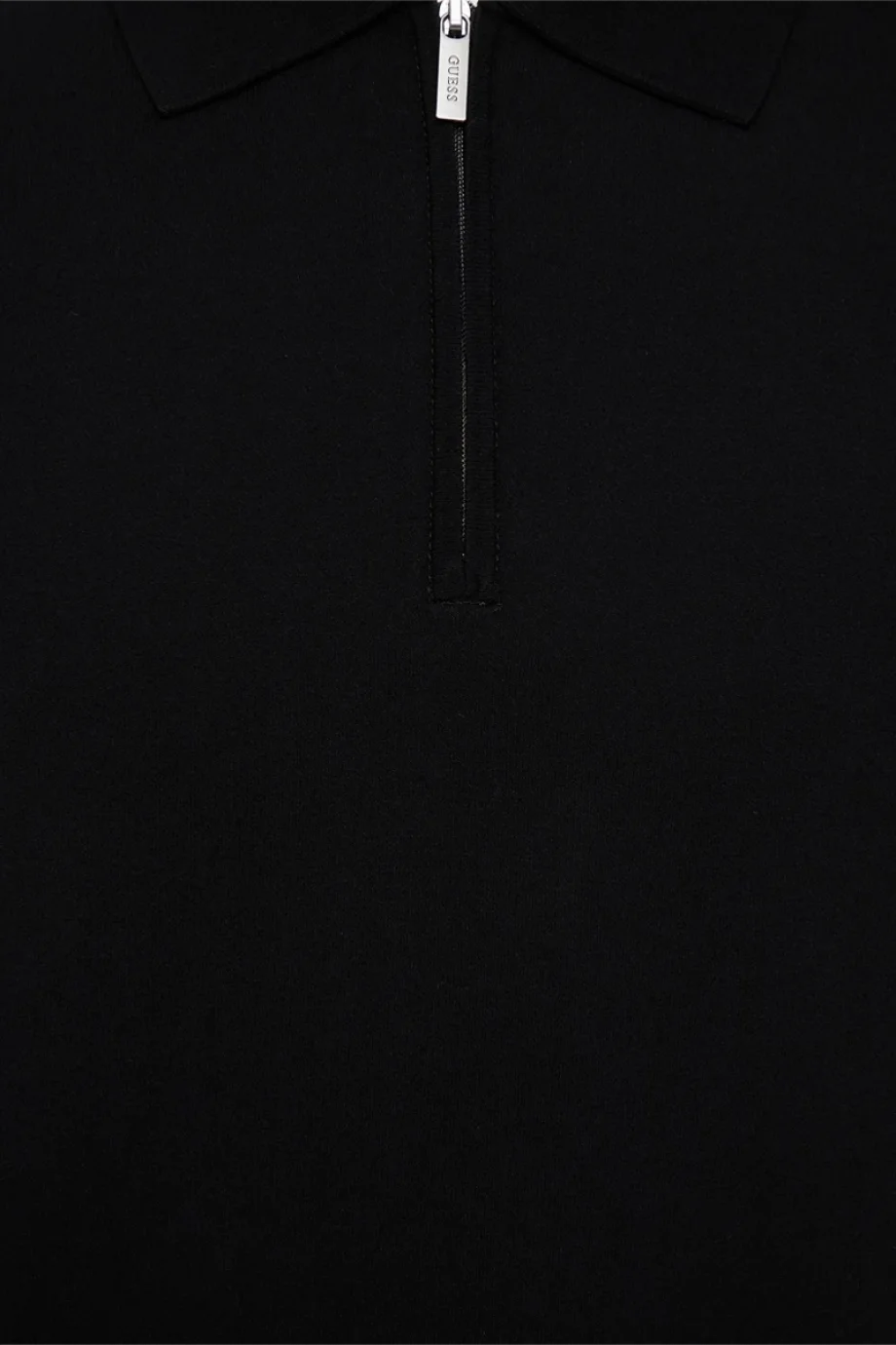 Guess Kadir Teknik Kısa Kollu Polo Yakalı Erkek Siyah Triko M6RR15Z4442-JBLK