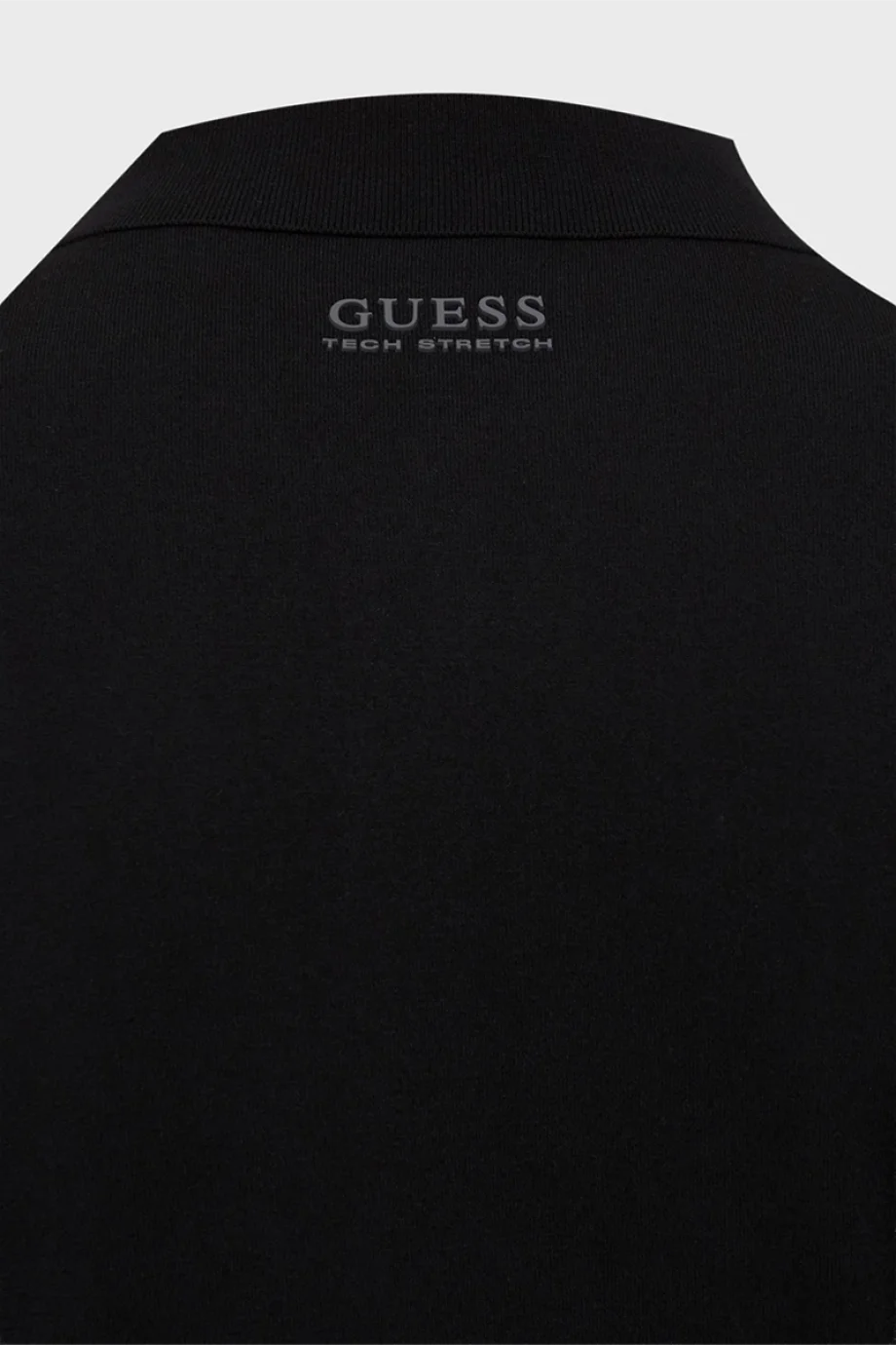 Guess Kadir Teknik Kısa Kollu Polo Yakalı Erkek Siyah Triko M6RR15Z4442-JBLK