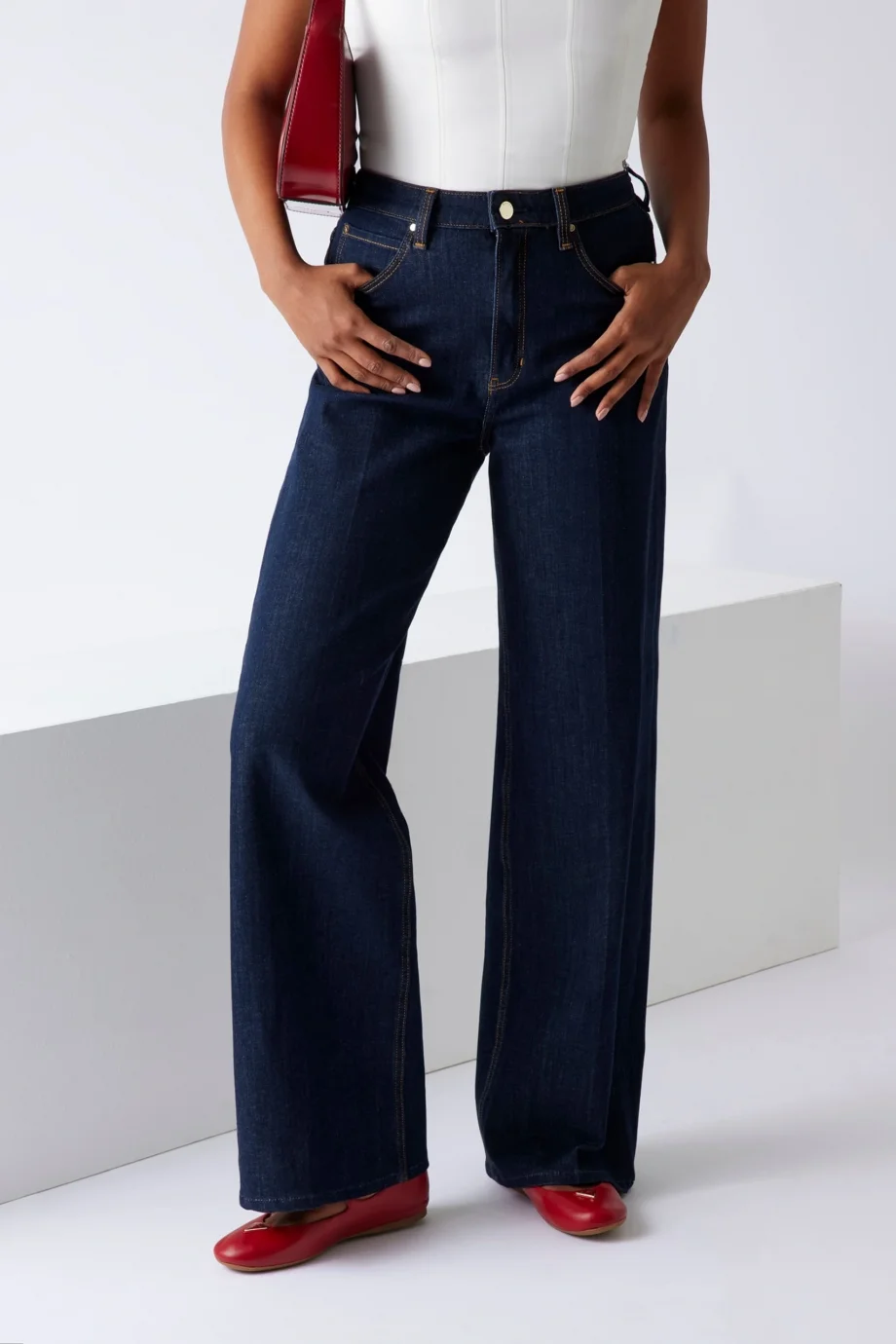 Guess Kalida Kadın Kırmızı Deri Babet FLTKLDLEA02-RED