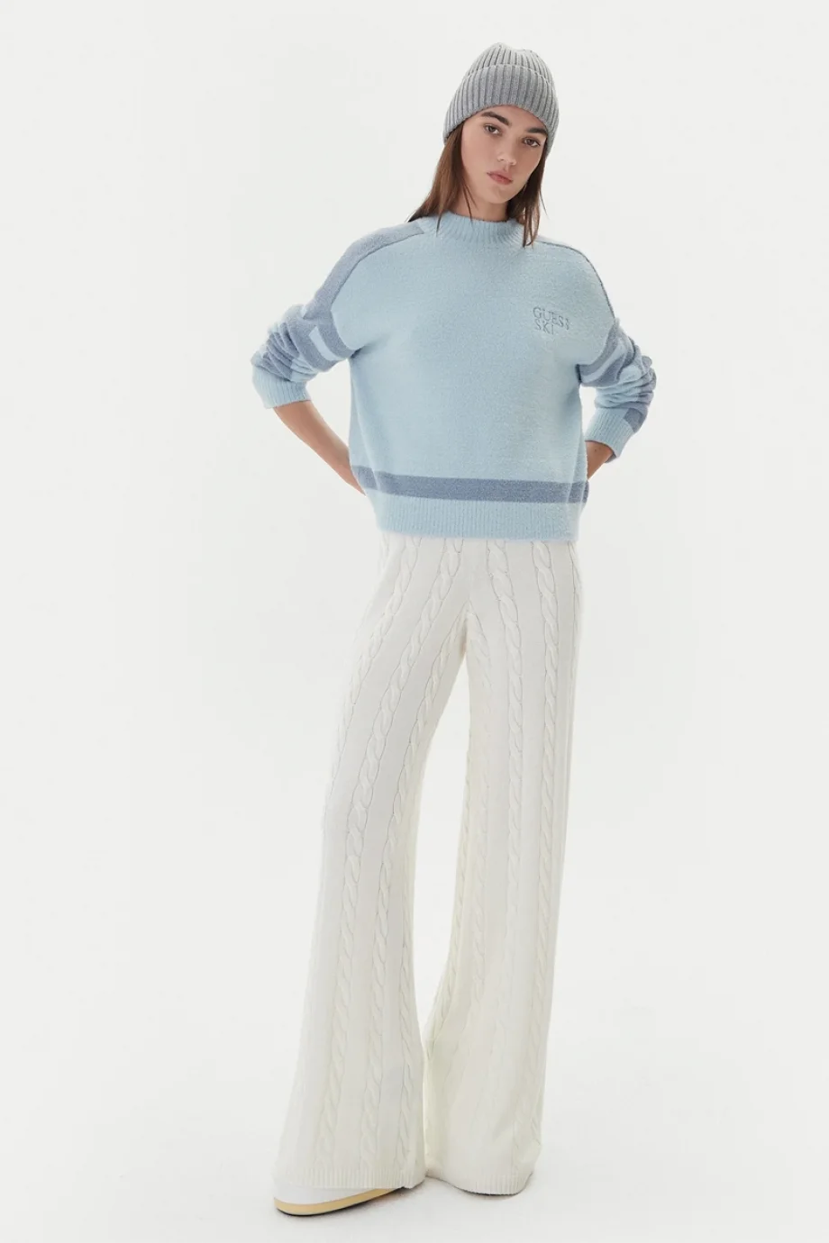 Guess Kamila Kadın Mavi Triko W5BR78Z4242-G7N1