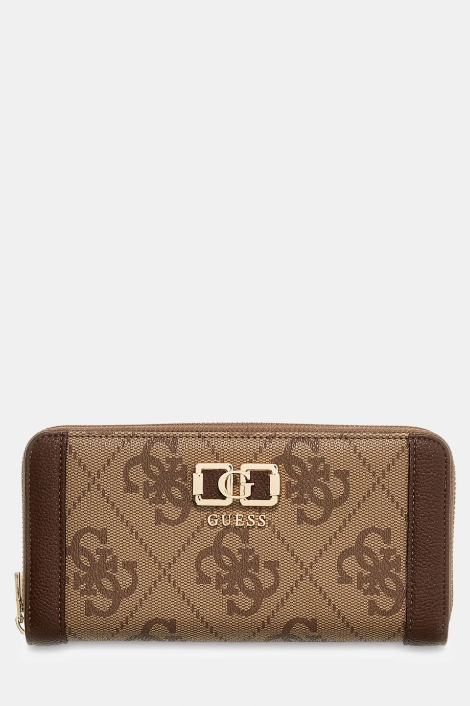 Guess Karnilla Logolu Büyük Boy Kadın Kahverengi Cüzdan SWOS9901146-LGW