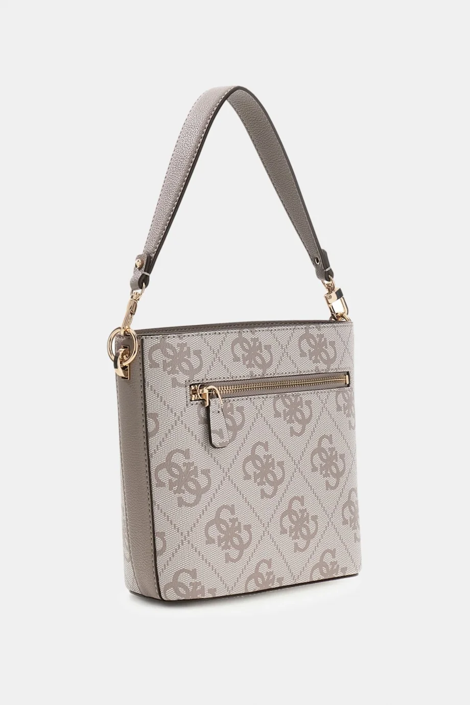 Guess Karnilla Logolu Büzgülü Kadın Krrem El Çantası HWOS9901010-DKO