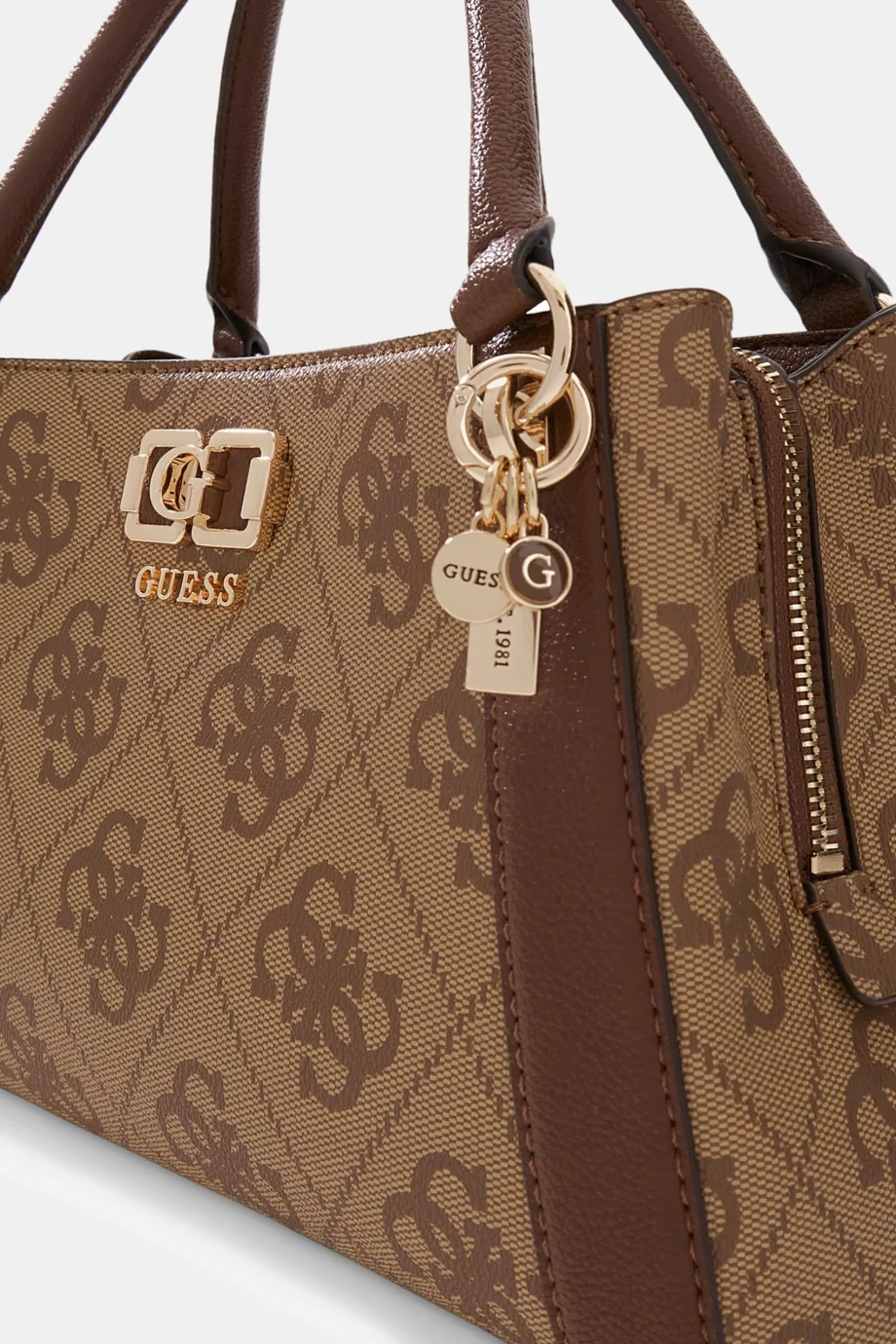 Guess Karnilla Logolu Girlfriend Kadın Kahverengi El Çantası HWOS9901060-LGW