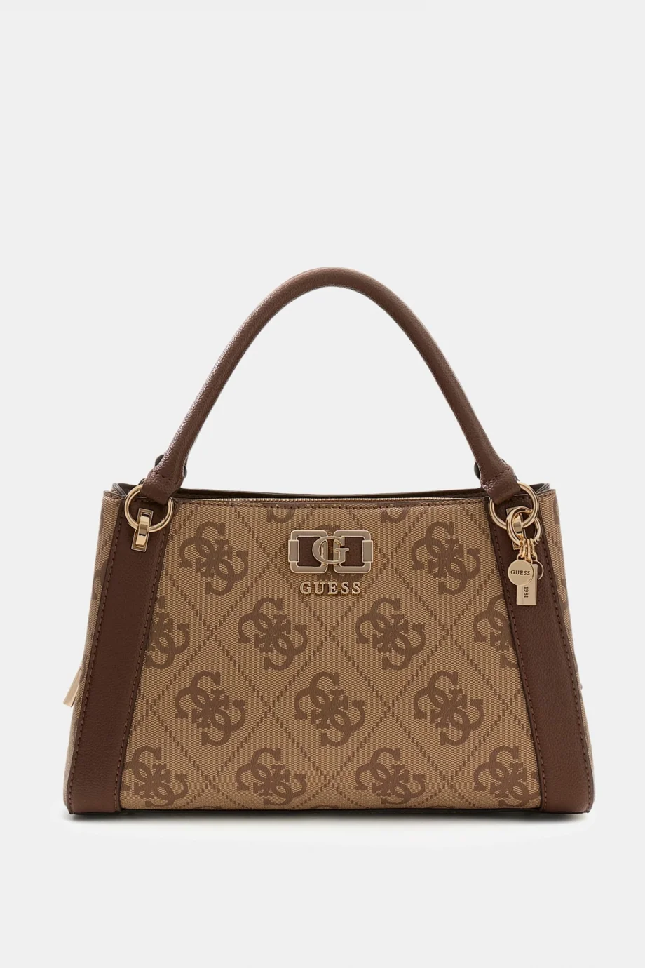 Guess Karnilla Logolu Girlfriend Kadın Kahverengi El Çantası HWOS9901060-LGW